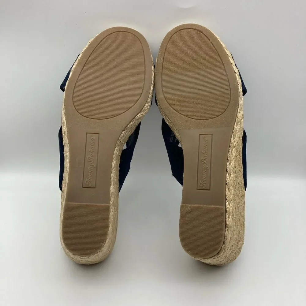 NWT Tommy Bahama Stasey Espadrille Wedge Sandals Size 9M